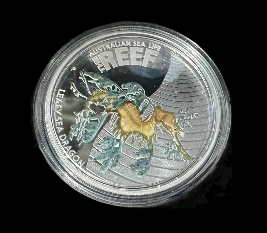 Ocean Sea Life series Silver Australian Coin