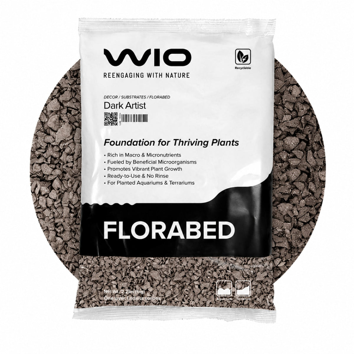 Plant Growth Dark Florabed β Thick - 1.5kg | Thick - 3kg
