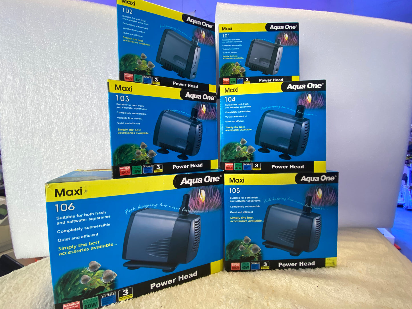 Aqua One Maxi power heads