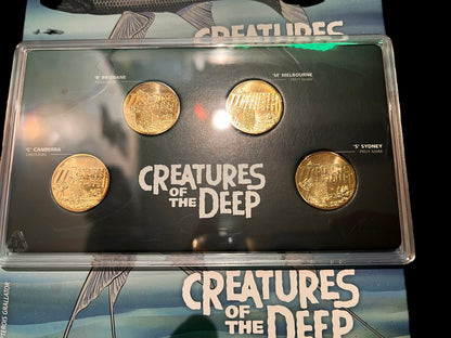 Creatures of the deep Australian $1 Coin