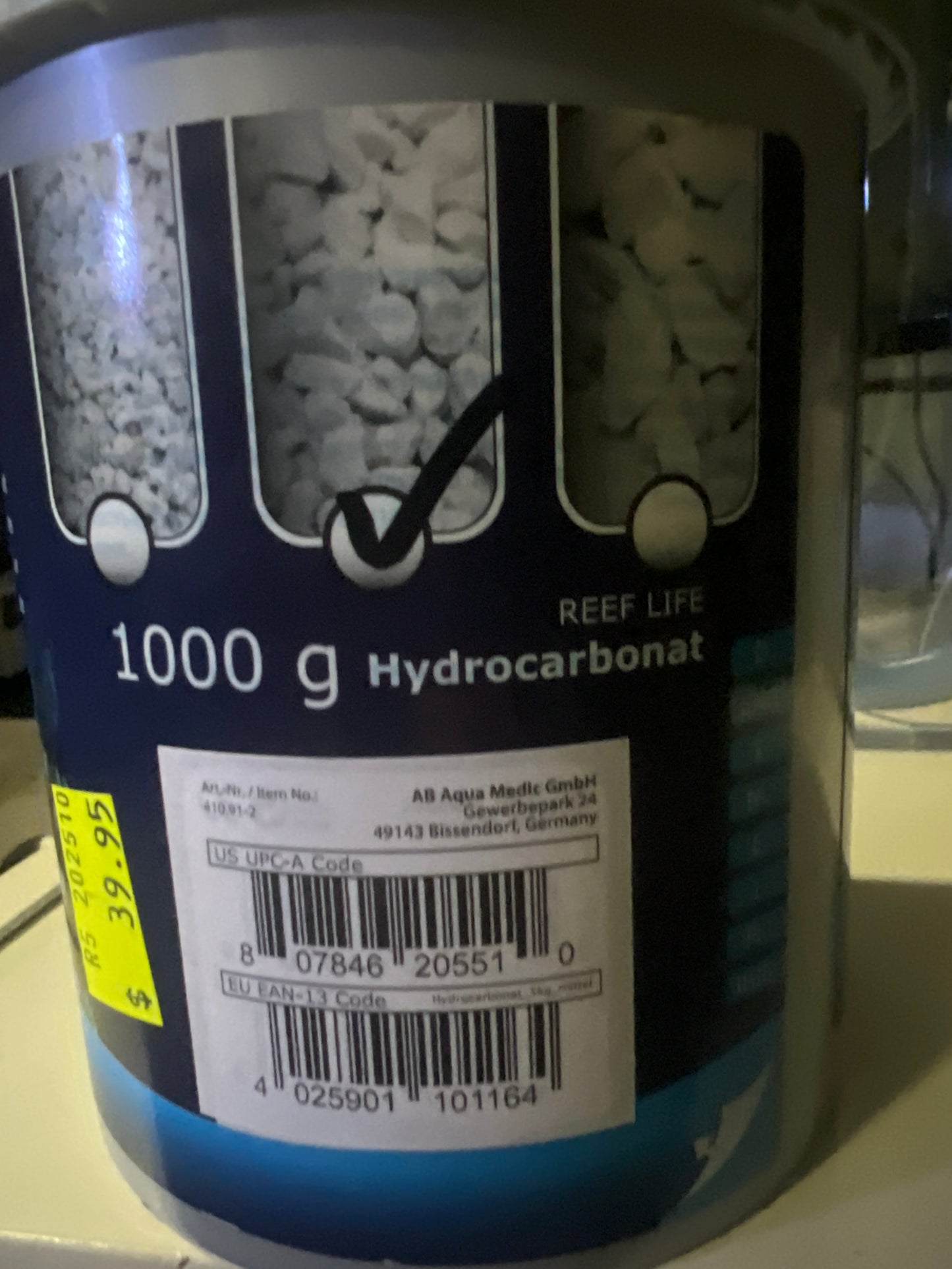 Aqua Medic Hydrocarbonate 100g