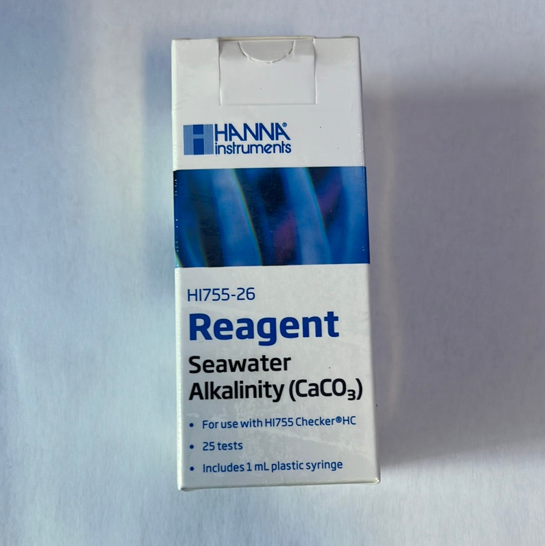 Hanna Marine Alkalinity (ppm) Checker Reagents (25 Tests) - HI755-26
