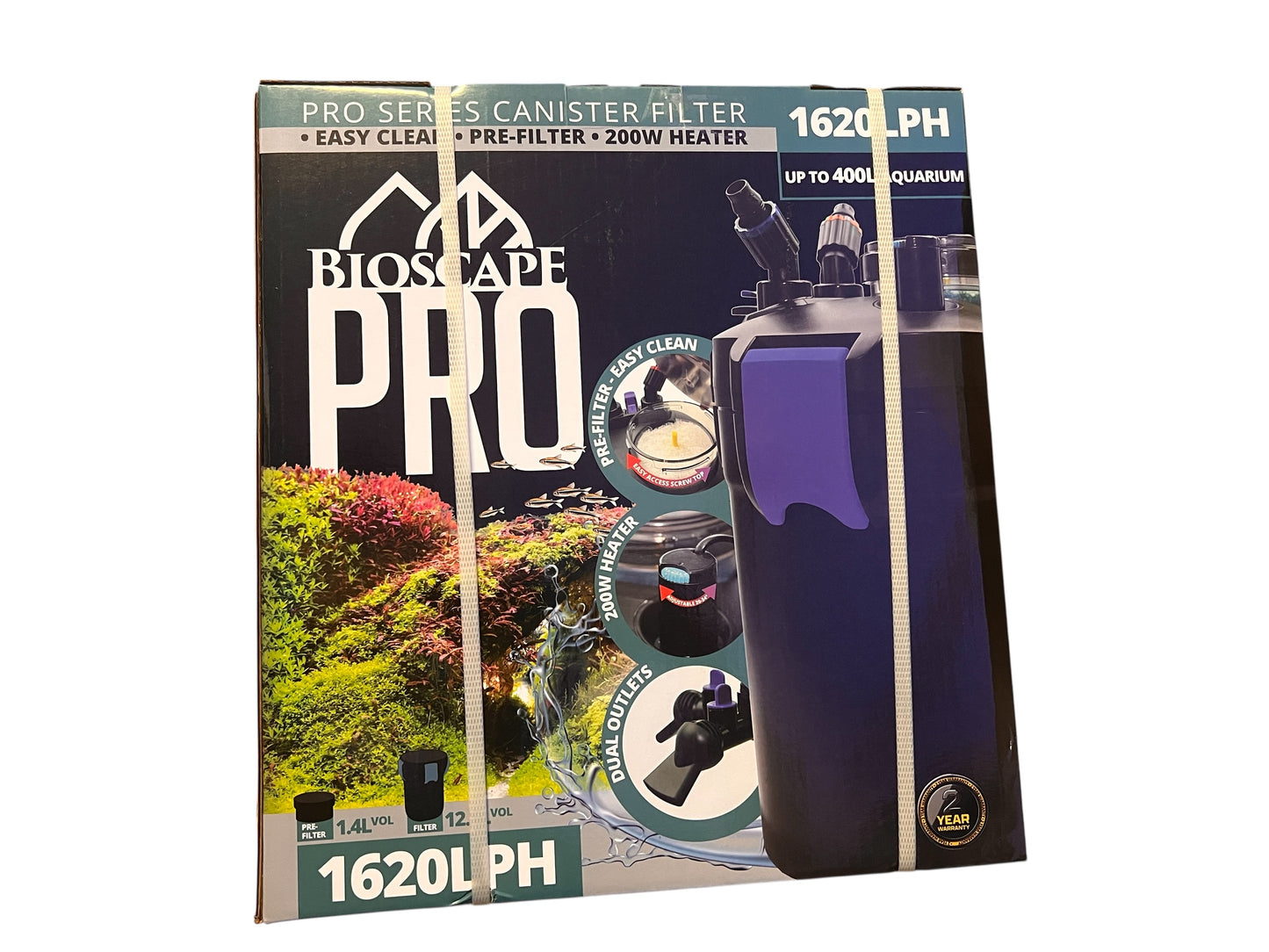 Bioscape Pro Series Canister Filter 1620 LPH
