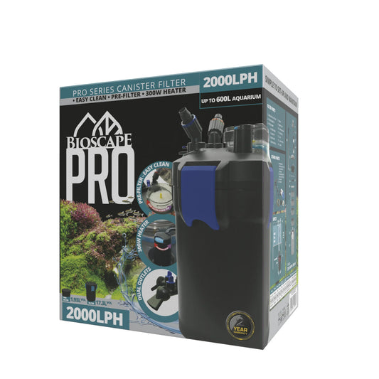 Bioscape Pro Series Canister Filter 2000 LPH