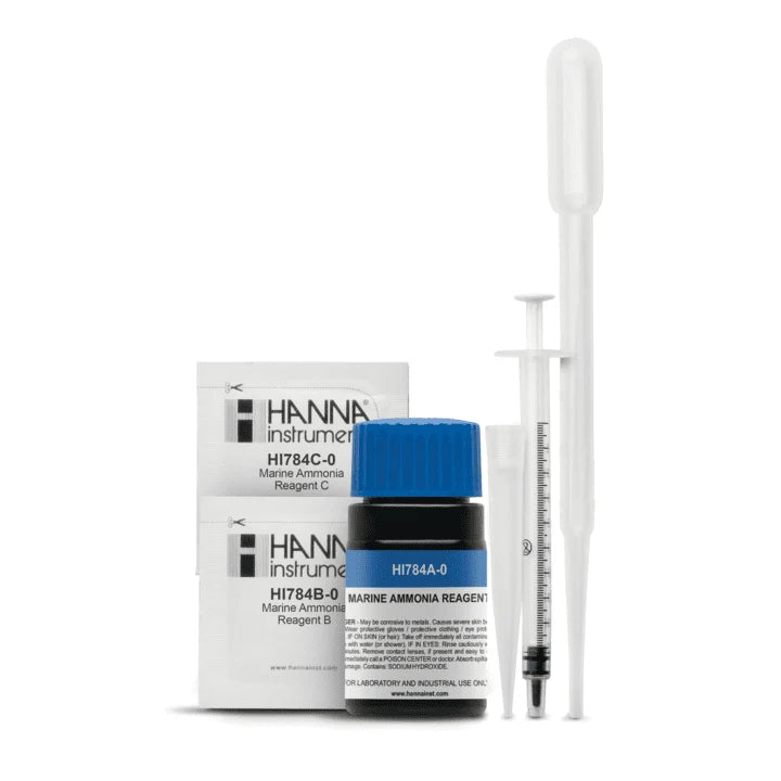 Hanna Marine Ammonia Checker Reagents (25 Tests) - HI784-25