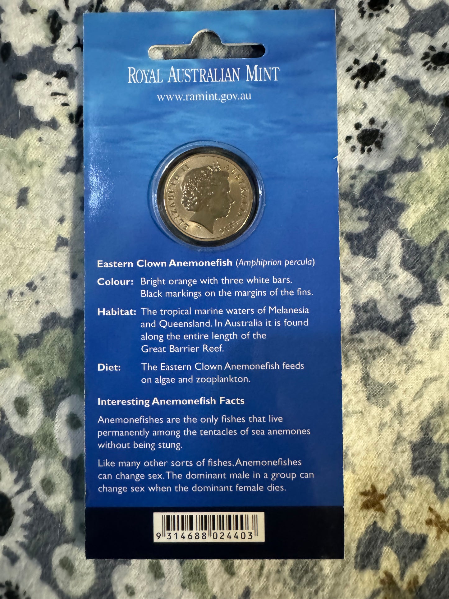 Reef series $2 Australian Coin