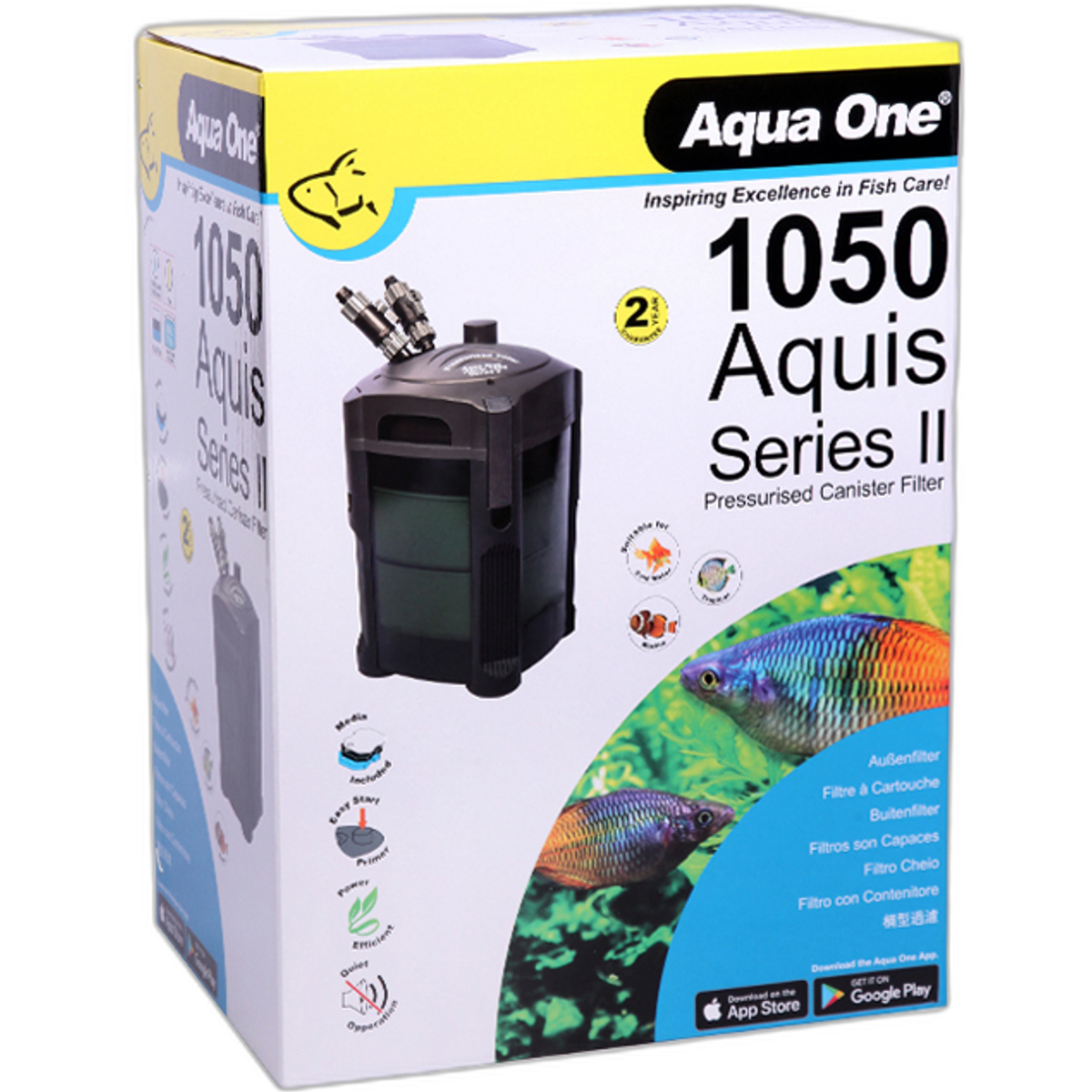Aqua One Aquis 1050 Series II Canister Filter