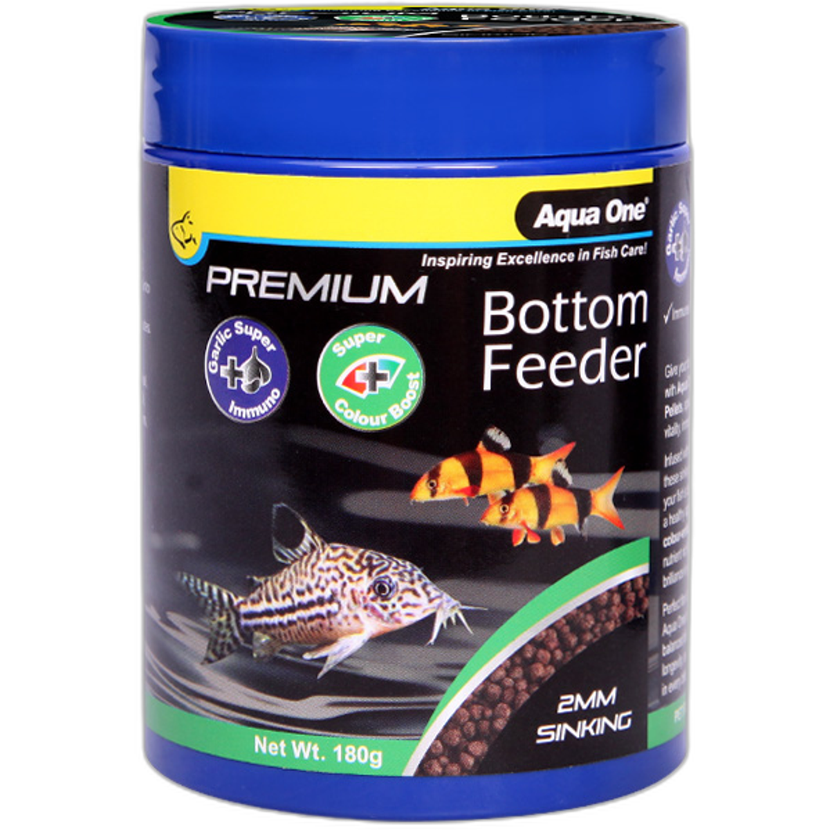Aqua One Bottom Feeder Pellets (Sinking) 180g