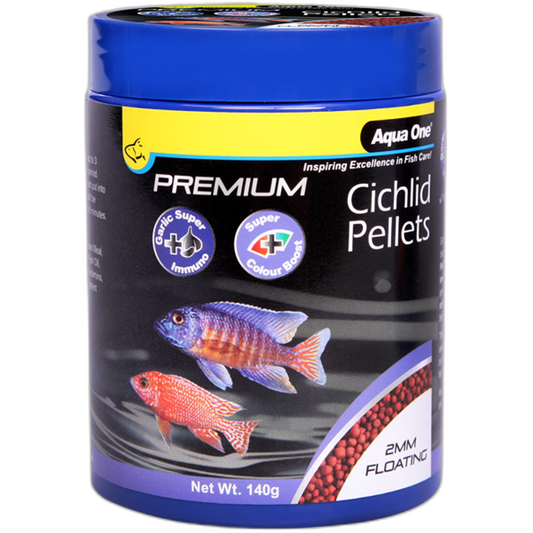 Aqua One Cichlid Pellets (Floating) 140g