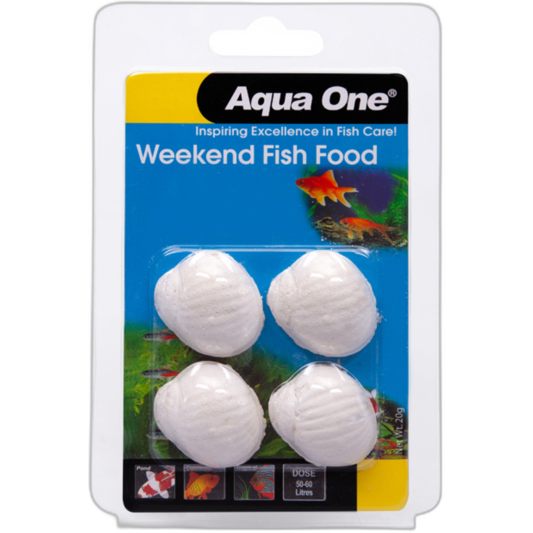 Aqua One Weekend Fish Food