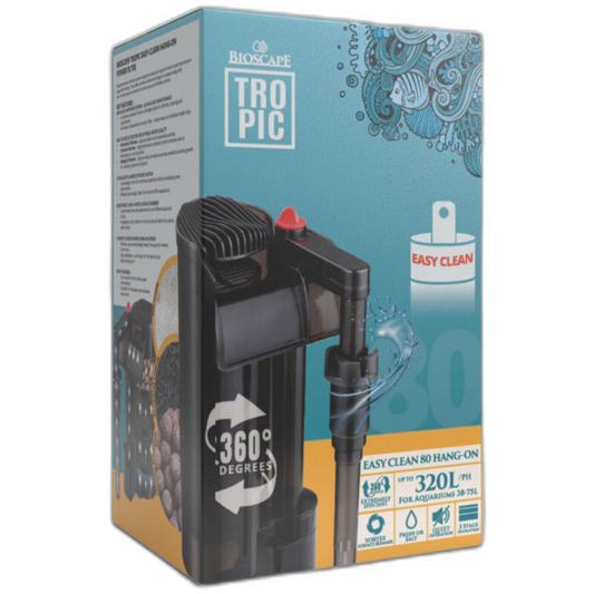 Bioscape Tropic 'Easy Clean' 80 Hang on Filter 320L/H