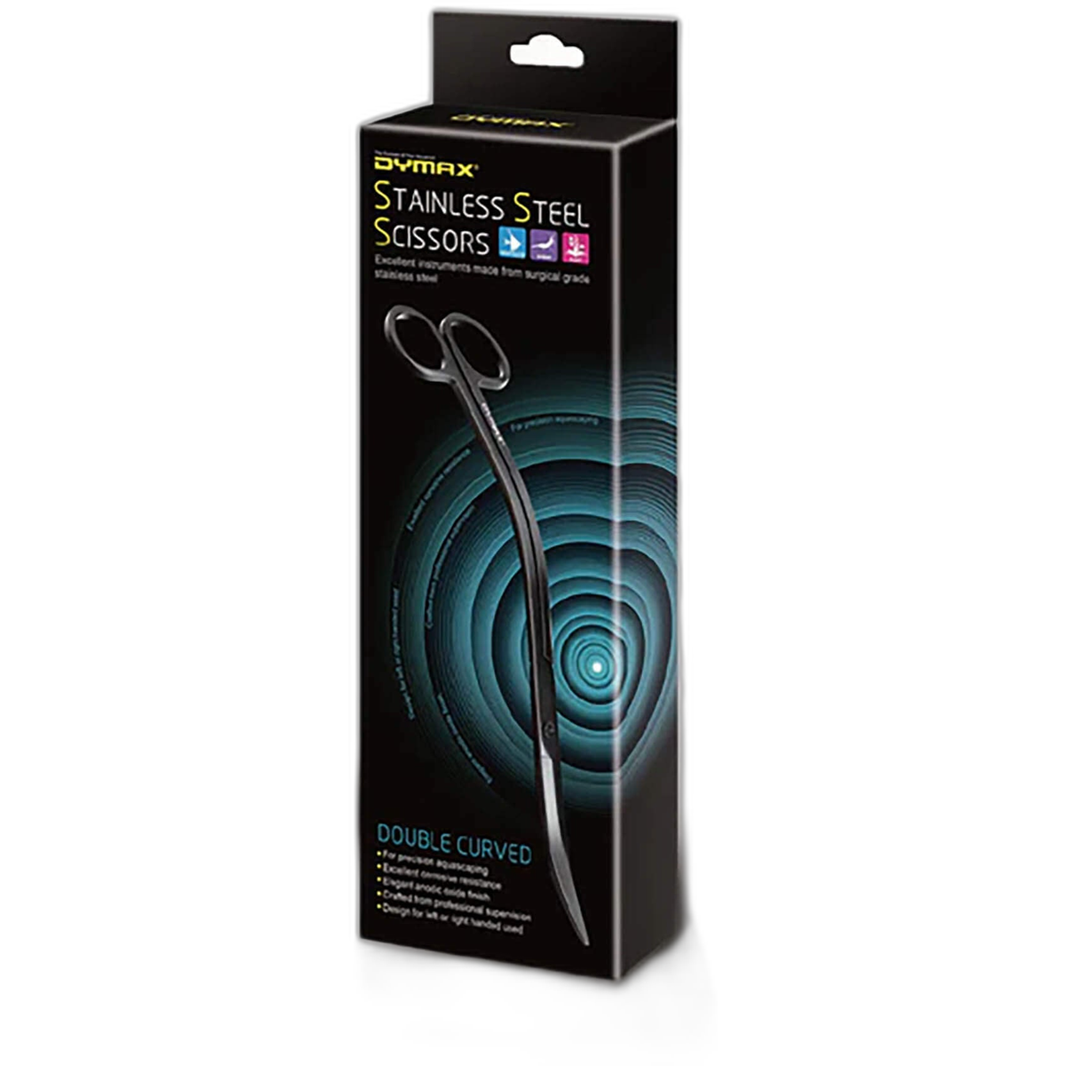 Dymax Stainless Steel Scissors (Double Curved)