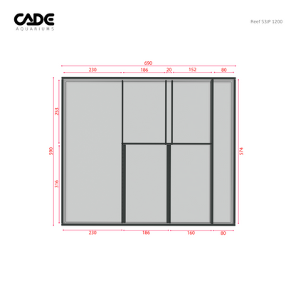 Cade Reef S3/P 1200 Peninsula