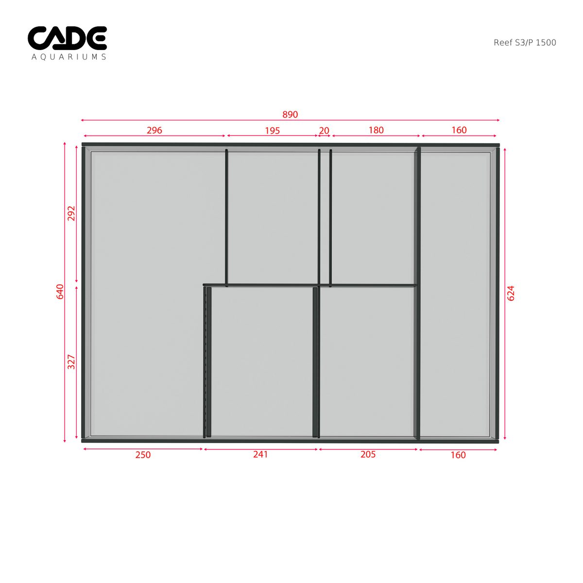 Cade Reef S3/P 1500 Peninsula