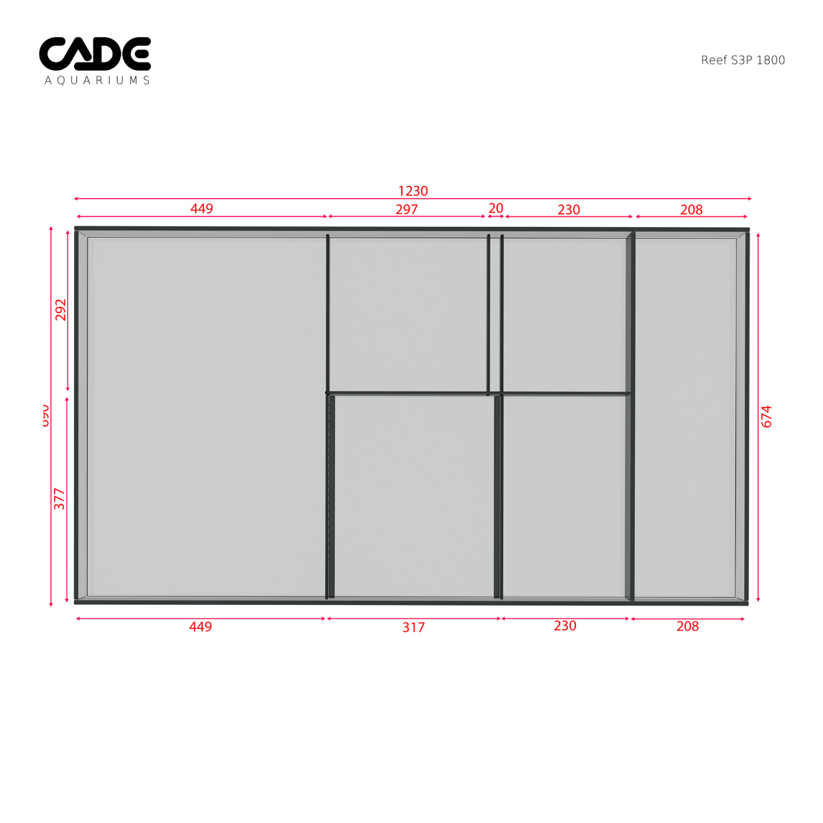 Cade Reef S3/P 1800 Peninsula