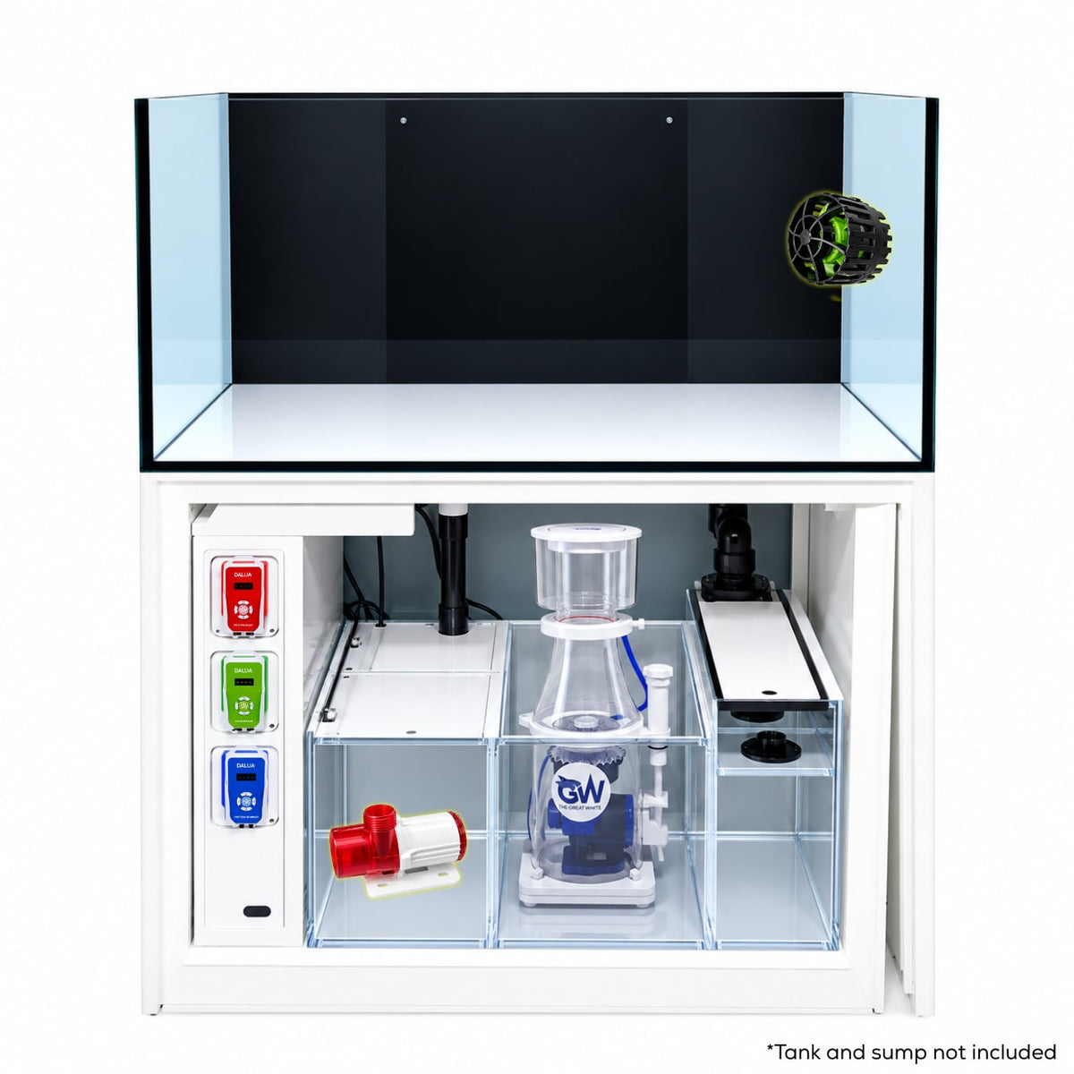 Filtration Bundle – WiFi Wave Maker + Pump + Skimmer — 320L - 480L Aquariums