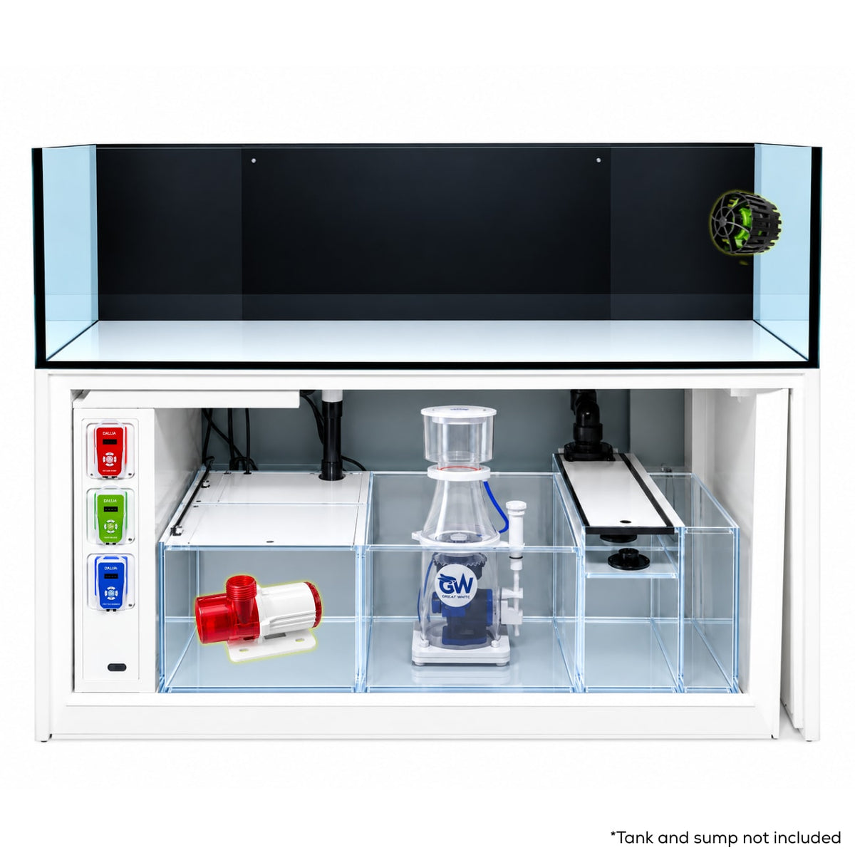Filtration Bundle – WiFi Wave Maker + Pump + Skimmer — 480L - 600L Aquariums