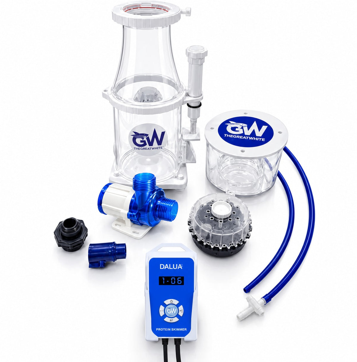Filtration Bundle – WiFi Wave Maker + Pump + Skimmer