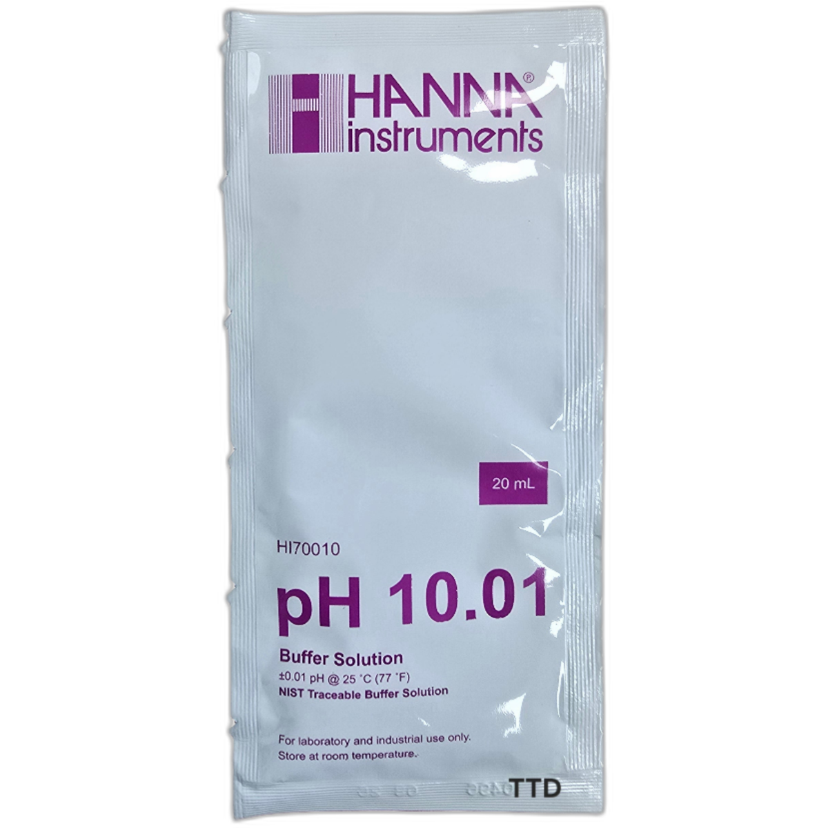 Hanna pH 10.01 Calibration Buffer Sachet (20 mL)