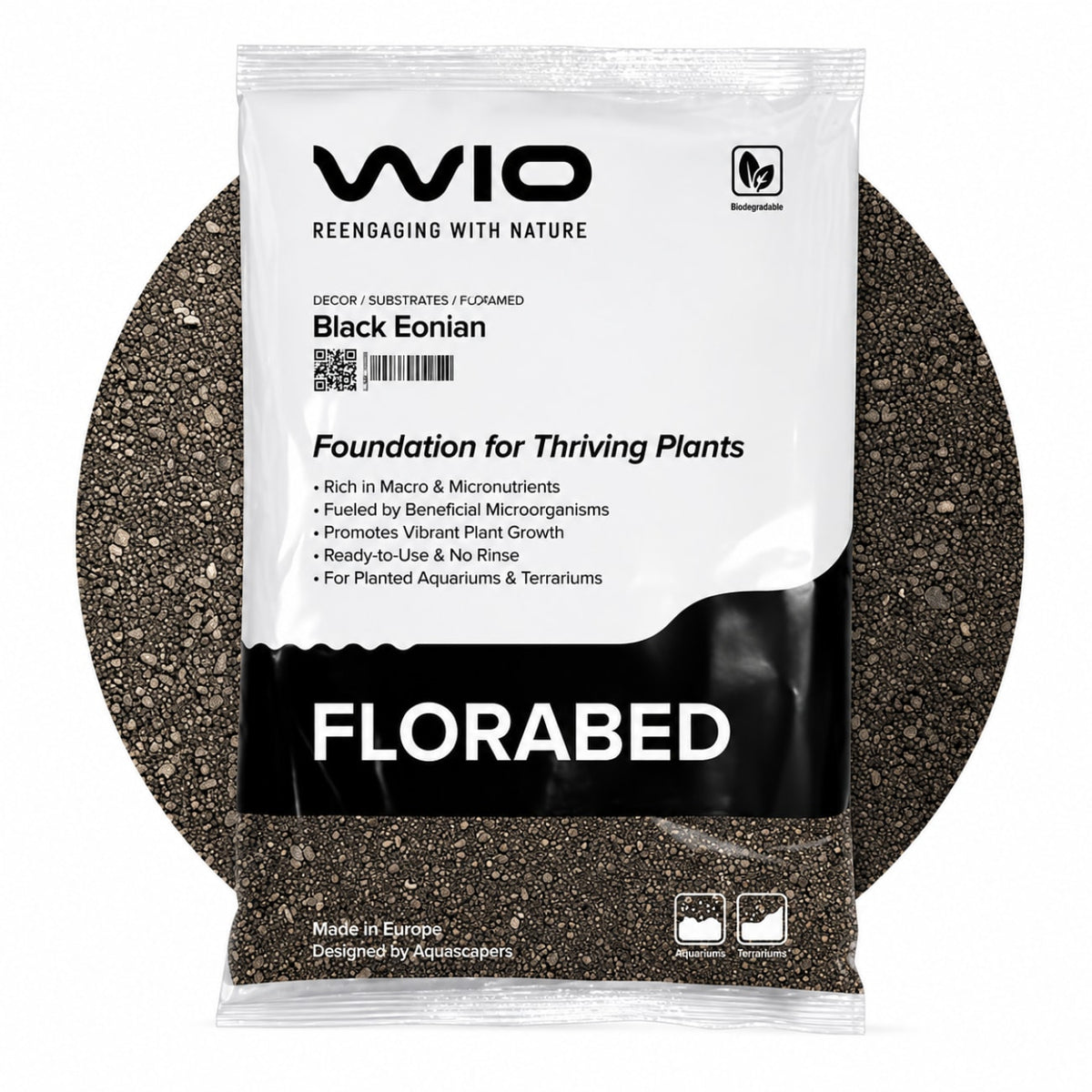 Plant Growth Black Florabed — Fine - 1.5kg