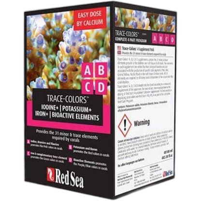 Red Sea Trace Colours ABCD Pack 4x100ml