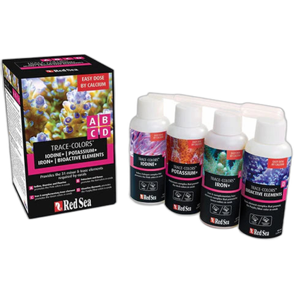 Red Sea Trace Colours ABCD Pack 4x100ml