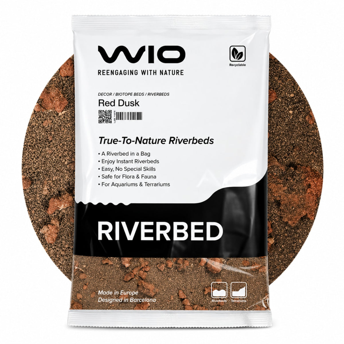 WIO - Red Dusk Riverbed — 1.5kg | 3kg